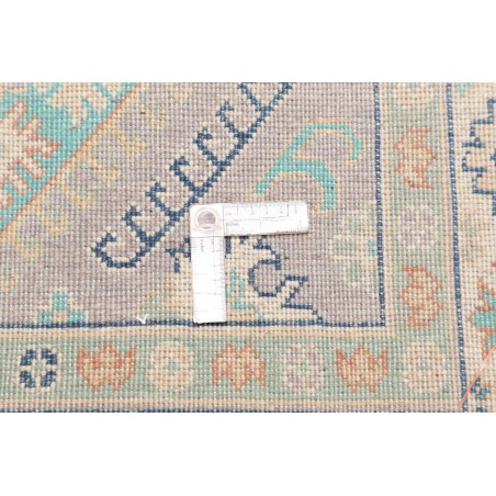Tappeto Kazak Afghanistan bianco azzurro 98x161