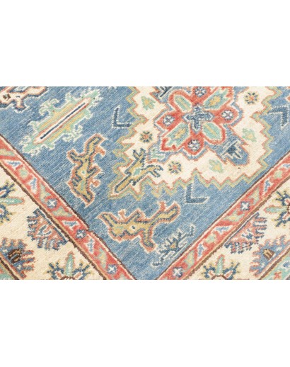 Tappeto Kazak Afghanistan beige grigio 102x142