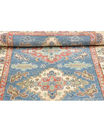 Tappeto Kazak Afghanistan beige grigio 102x142