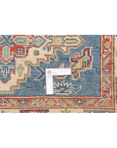 Tappeto Kazak Afghanistan beige grigio 102x142
