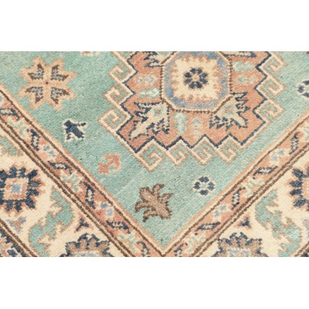 Tappeto Kazak Afghanistan beige azzurro 80x121