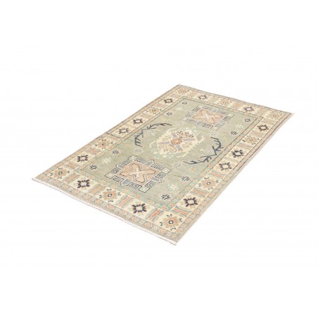 Tappeto Kazak Afghanistan bianco 81x125