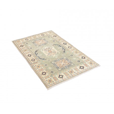 Tappeto Kazak Afghanistan bianco 81x125