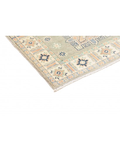 Tappeto Kazak Afghanistan bianco 81x125