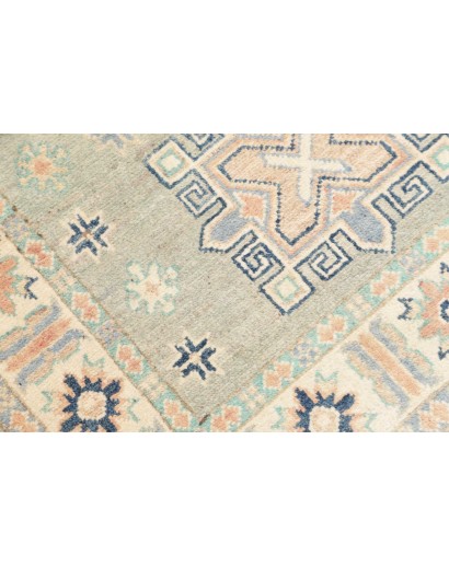 Tappeto Kazak Afghanistan bianco 81x125