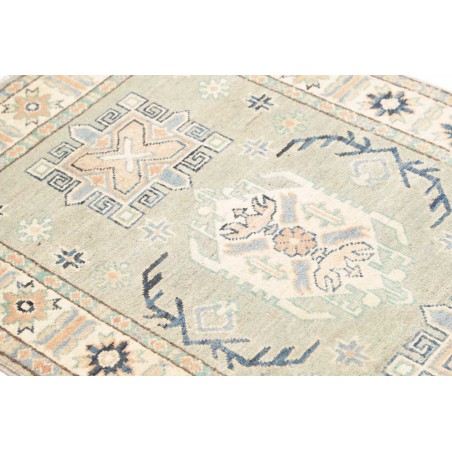 Tappeto Kazak Afghanistan bianco 81x125