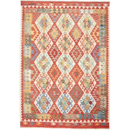 Tappeto Kilim Afghanistan marrone 176x248