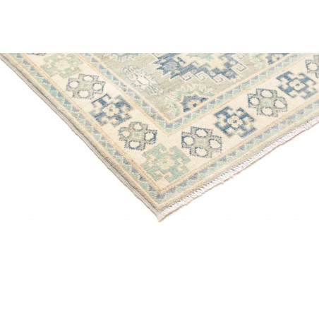 Tappeto Kazak Afghanistan bianco 78x291