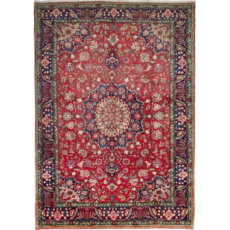 Tappeto Tabriz Persia marrone beige 204x278