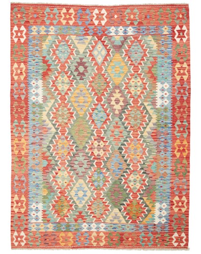 Tappeto Kilim Afghanistan marrone 178x240