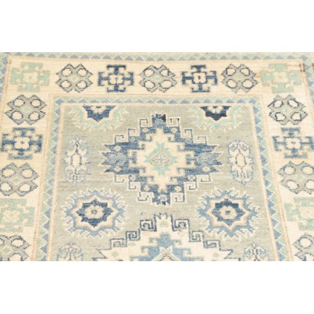 Tappeto Kazak Afghanistan bianco 78x291