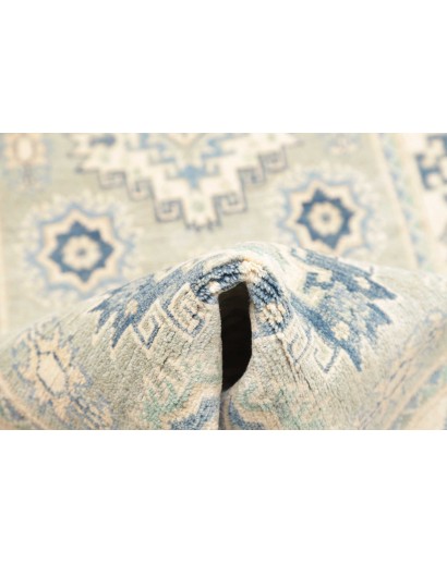 Tappeto Kazak Afghanistan bianco 78x291