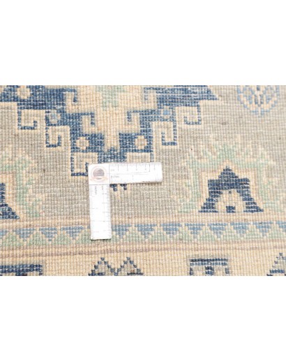 Tappeto Kazak Afghanistan bianco 78x291