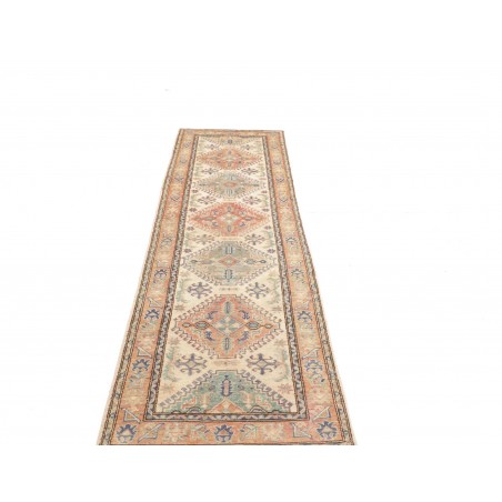 Tappeto Kazak Afghanistan beige giallo 82x296