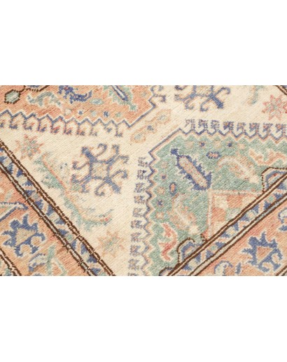 Tappeto Kazak Afghanistan beige giallo 82x296