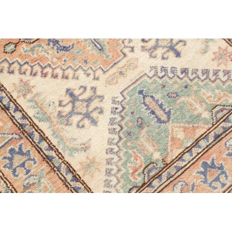 Tappeto Kazak Afghanistan beige giallo 82x296