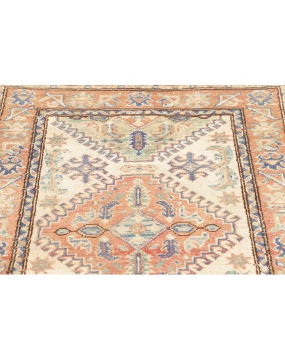 Tappeto Kazak Afghanistan beige giallo 82x296