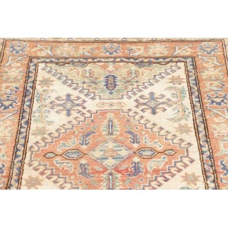 Tappeto Kazak Afghanistan beige giallo 82x296