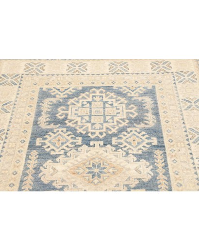 Tappeto Kazak Afghanistan bianco 121x184
