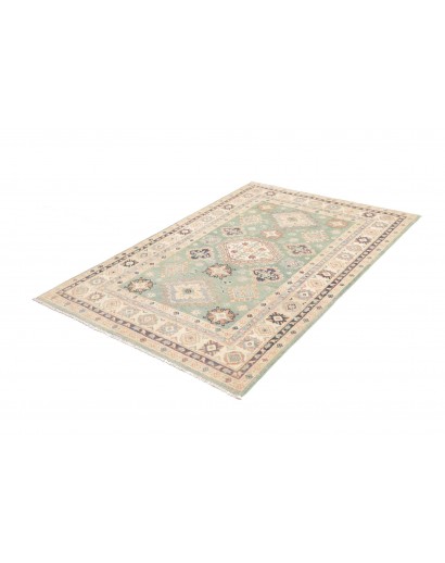 Tappeto Kazak Afghanistan beige giallo 122x179