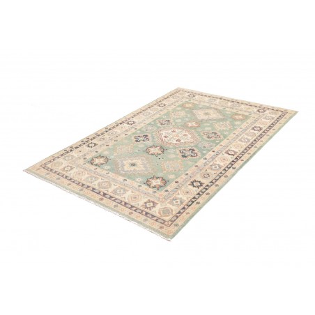Tappeto Kazak Afghanistan beige giallo 122x179