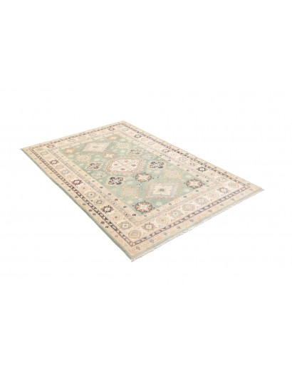 Tappeto Kazak Afghanistan beige giallo 122x179