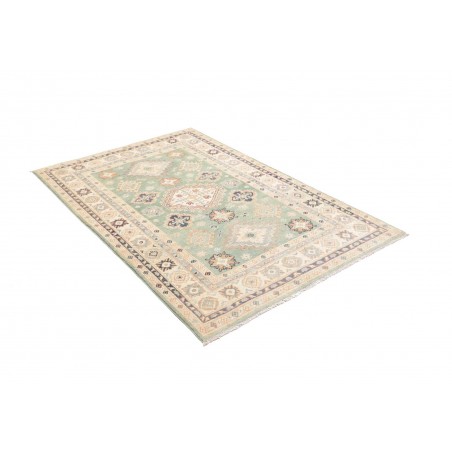 Tappeto Kazak Afghanistan beige giallo 122x179