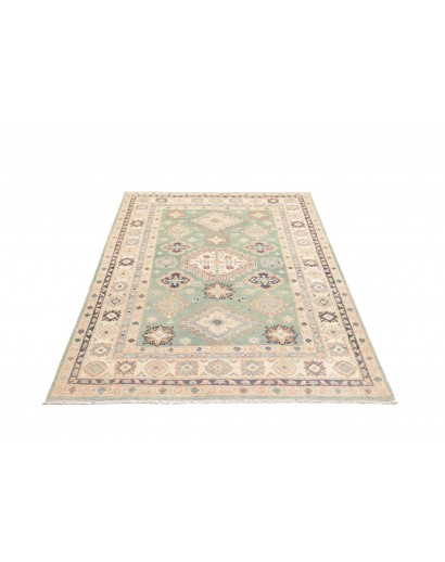 Tappeto Kazak Afghanistan beige giallo 122x179
