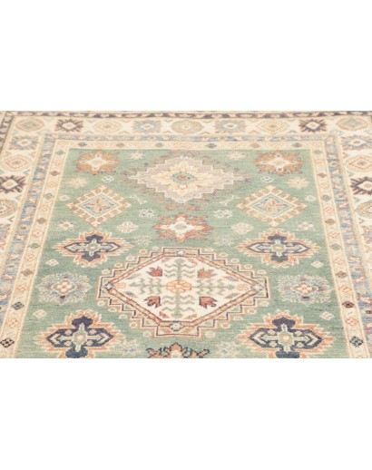 Tappeto Kazak Afghanistan beige giallo 122x179