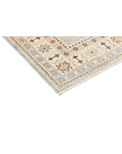 Tappeto Kazak Afghanistan beige azzurro 100x151