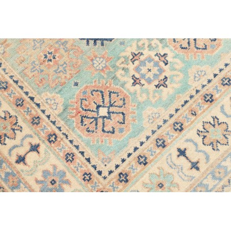 Tappeto Kazak Afghanistan beige azzurro 100x151