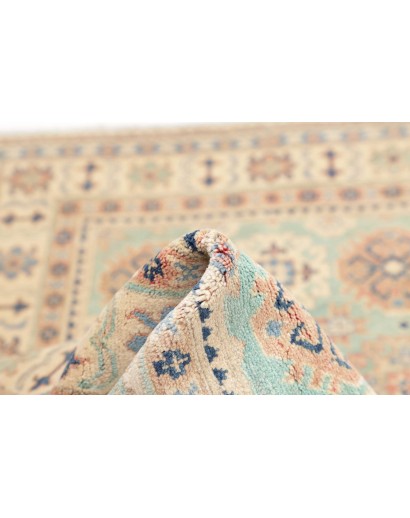Tappeto Kazak Afghanistan beige azzurro 100x151