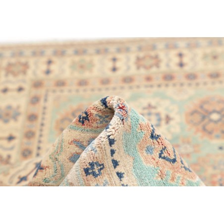 Tappeto Kazak Afghanistan beige azzurro 100x151