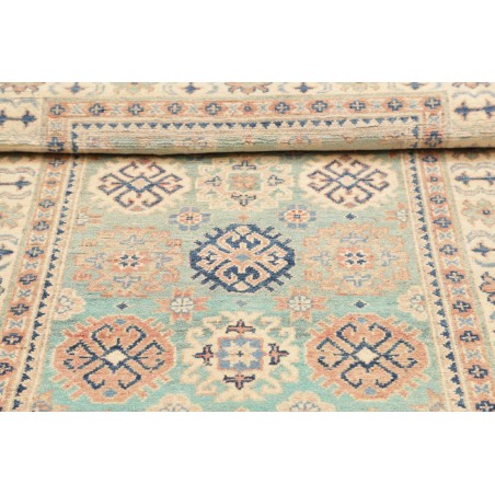 Tappeto Kazak Afghanistan beige azzurro 100x151