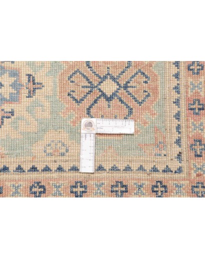 Tappeto Kazak Afghanistan beige azzurro 100x151