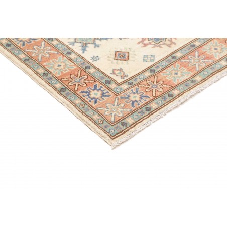 Tappeto Kazak Afghanistan bianco grigio 100x144