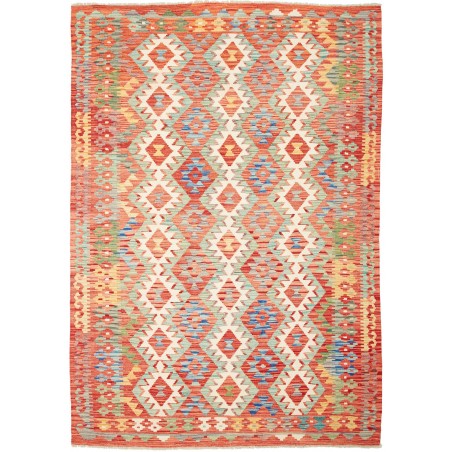 Tappeto Kilim Afghanistan marrone 168x244