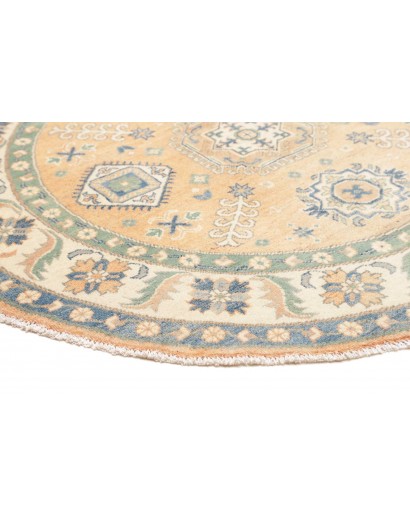 Tappeto Kazak Afghanistan beige giallo 148x148