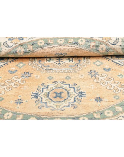 Tappeto Kazak Afghanistan beige giallo 148x148