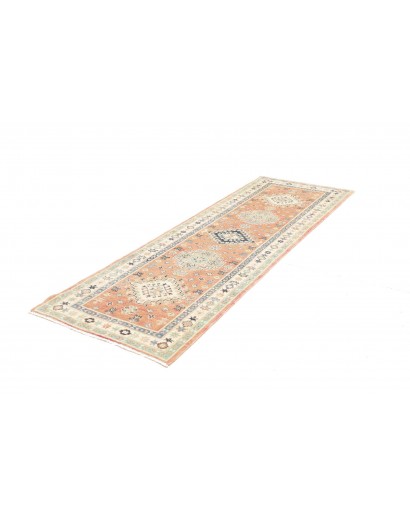 Tappeto Kazak Afghanistan beige giallo 82x243
