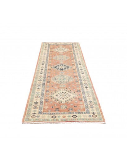 Tappeto Kazak Afghanistan beige giallo 82x243