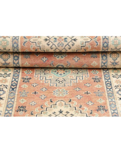 Tappeto Kazak Afghanistan beige giallo 82x243