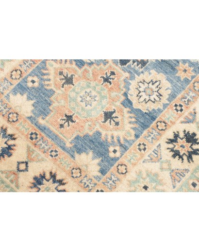 Tappeto Kazak Afghanistan beige grigio 80x488
