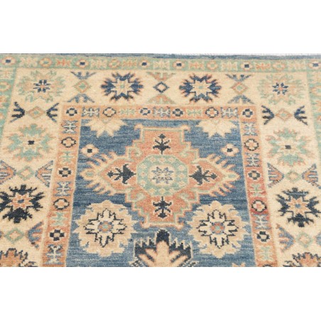 Tappeto Kazak Afghanistan beige grigio 80x488