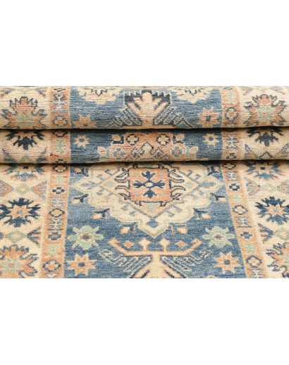 Tappeto Kazak Afghanistan beige grigio 80x488