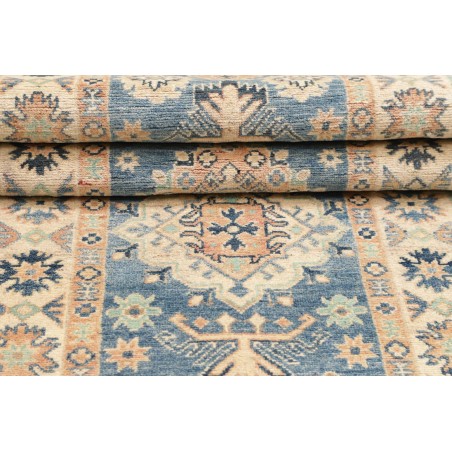 Tappeto Kazak Afghanistan beige grigio 80x488