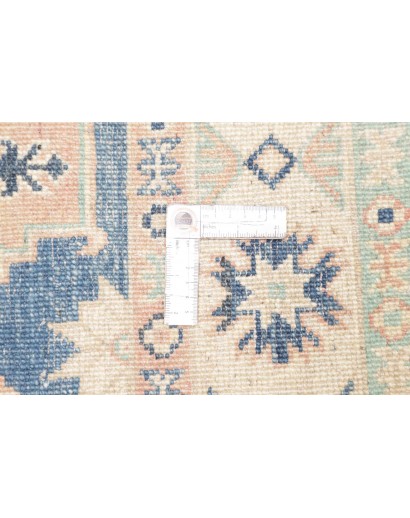 Tappeto Kazak Afghanistan beige grigio 80x488