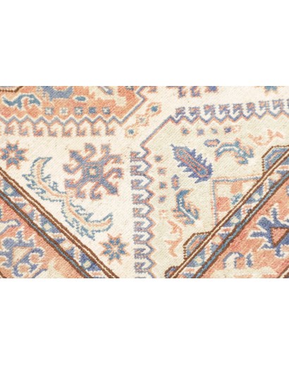 Tappeto Kazak Afghanistan beige grigio 77x292