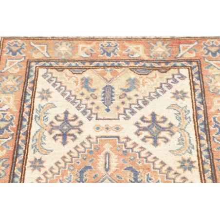 Tappeto Kazak Afghanistan beige grigio 77x292