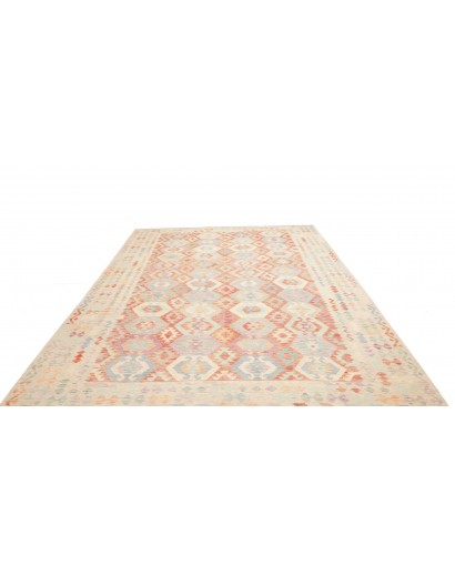 Tappeto Kilim Afghanistan bianco 257x345